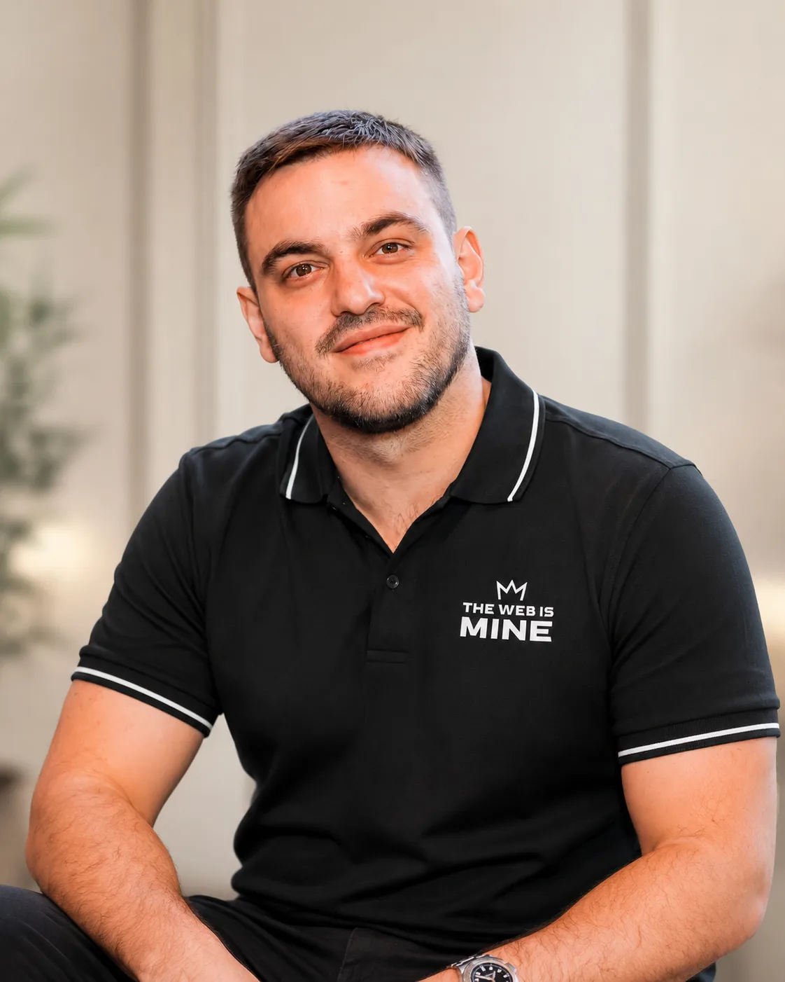 Steven Paradis, fondateur de The Web Is Mine